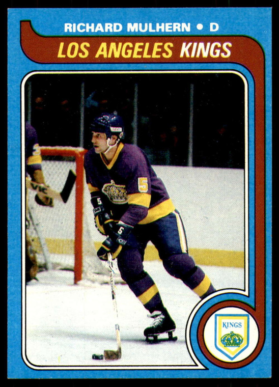 1979-80 Topps #133 Richard Mulhern VG Los Angeles Kings 