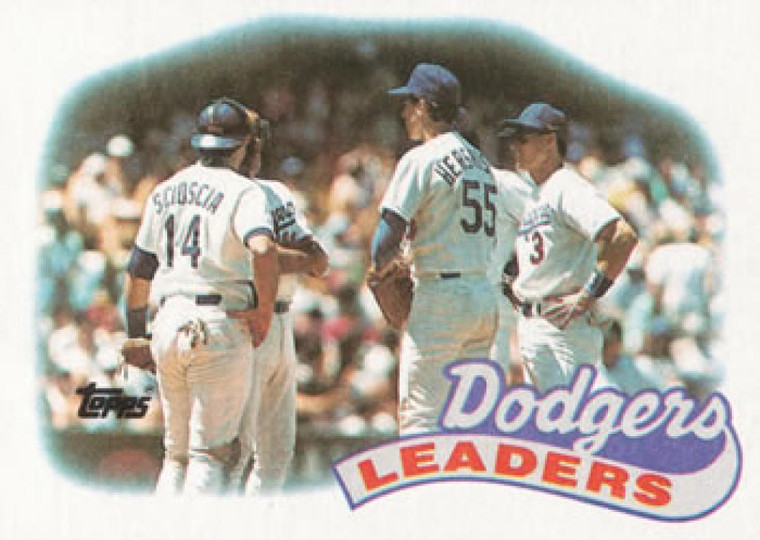 1989 Topps #669 Orel Hershiser Los Angeles Dodgers TL NM-MT Los Angeles Dodgers 
