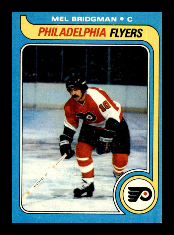 1979-80 Topps #201 Mel Bridgman VG Philadelphia Flyers 