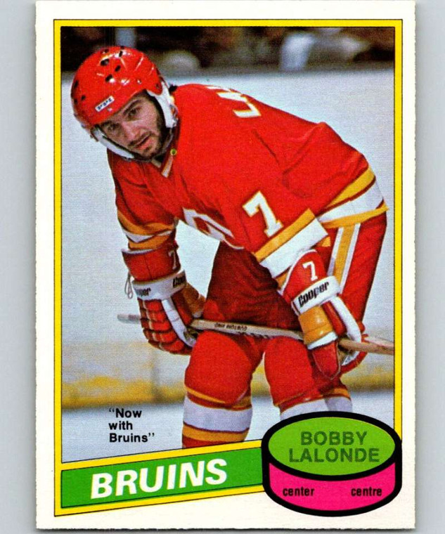 1980-81 O-Pee-Chee #265 Bobby Lalonde VG Boston Bruins 