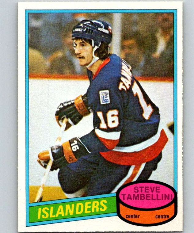 1980-81 O-Pee-Chee #365 Steve Tambellini VG RC Rookie New York Islanders 