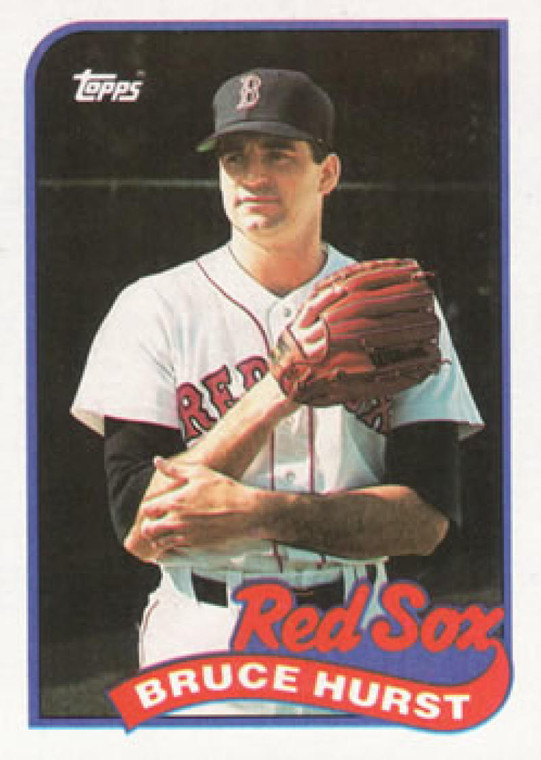 1989 Topps #675 Bruce Hurst NM-MT Boston Red Sox 