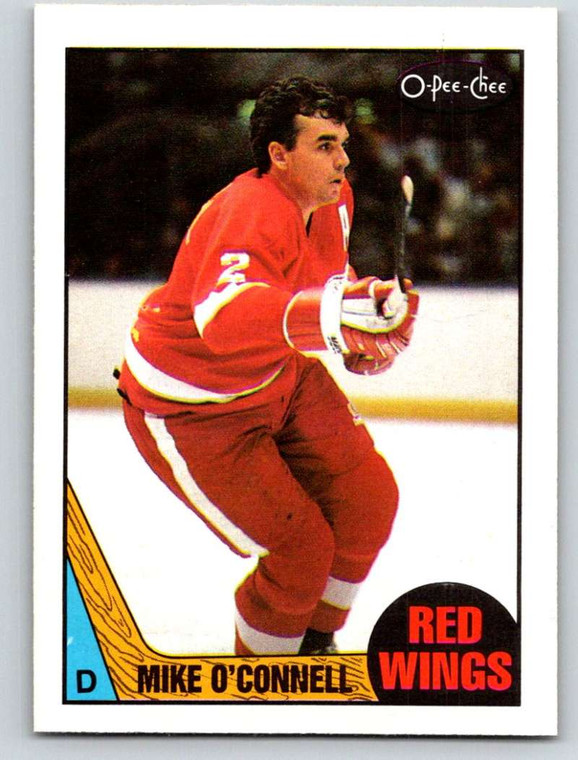 1987-88 O-Pee-Chee #141 Mike O'Connell VG Detroit Red Wings 