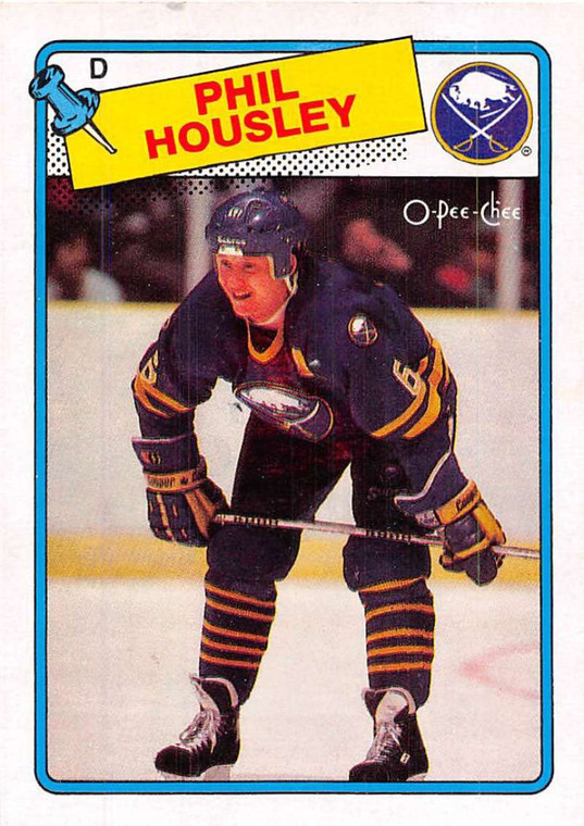 1988-89 O-Pee-Chee #119 Phil Housley VG Buffalo Sabres 