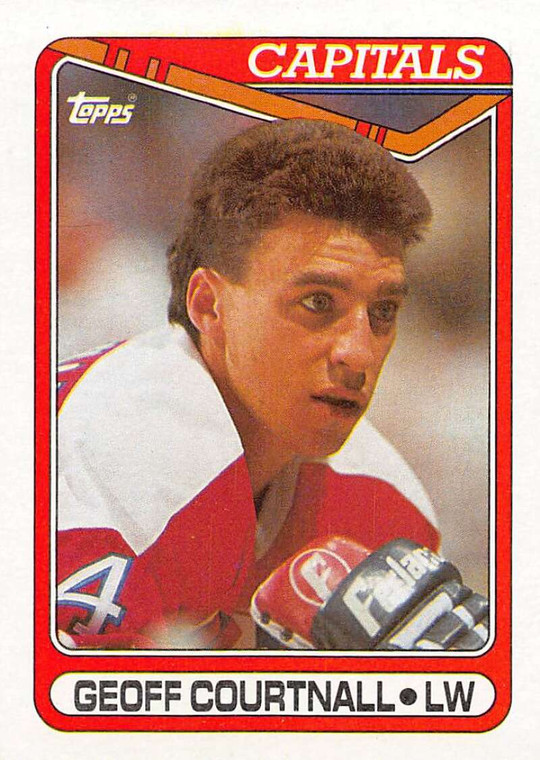 1990-91 Topps #273 Geoff Courtnall VG 