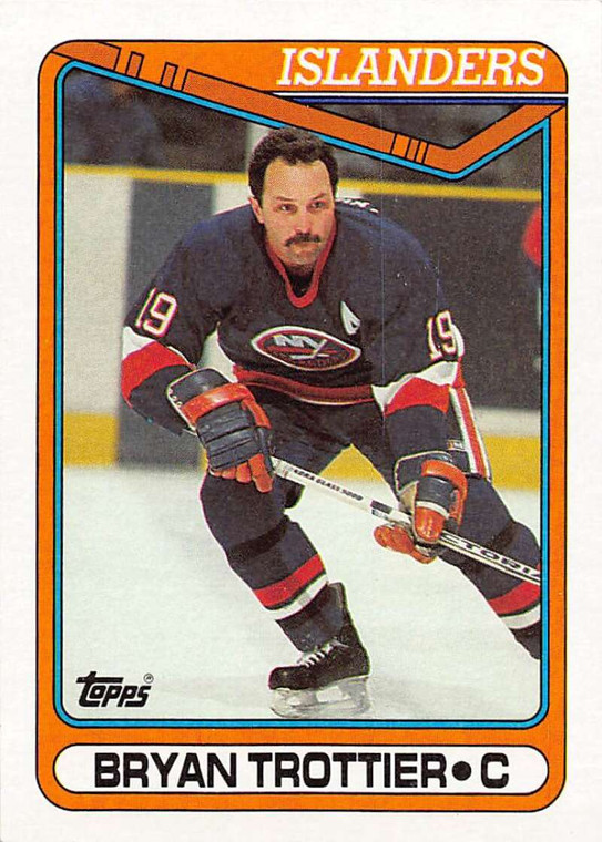 1990-91 Topps #291 Bryan Trottier VG 