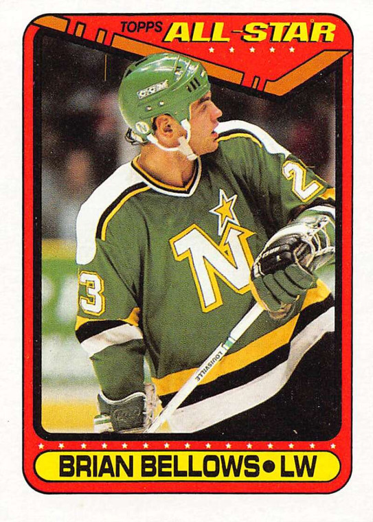 1990-91 Topps #200 Brian Bellows VG Minnesota North Stars 