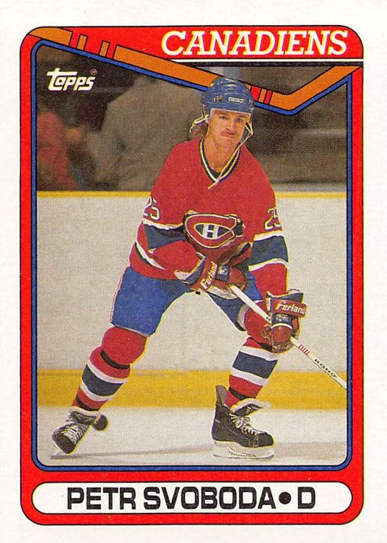1990-91 Topps #246 Petr Svoboda VG 