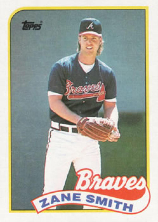 1989 Topps #688 Zane Smith NM-MT Atlanta Braves 