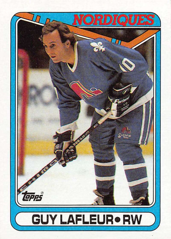 1990-91 Topps #142 Guy Lafleur VG 