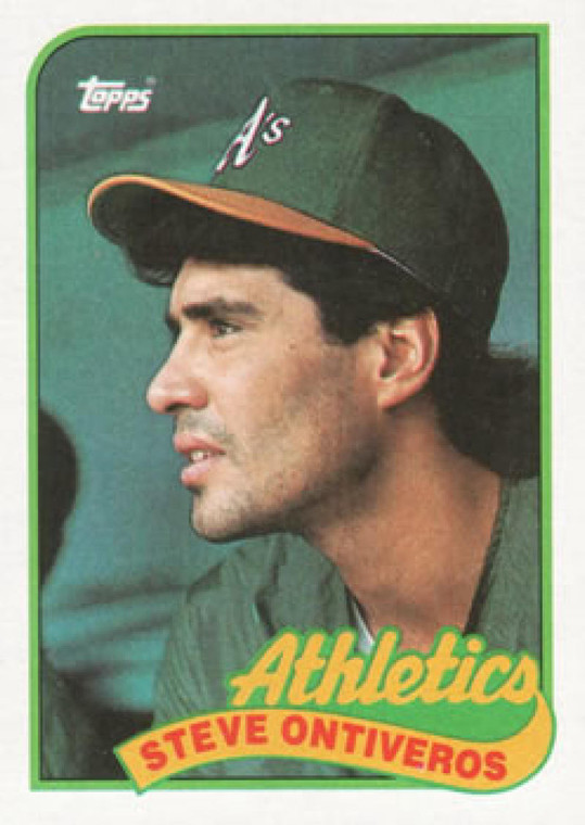 1989 Topps #692 Steve Ontiveros NM-MT Oakland Athletics 