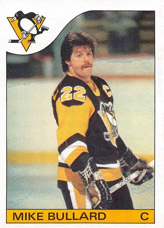 1985-86 Topps #67 Mike Bullard VG  Pittsburgh Penguins 