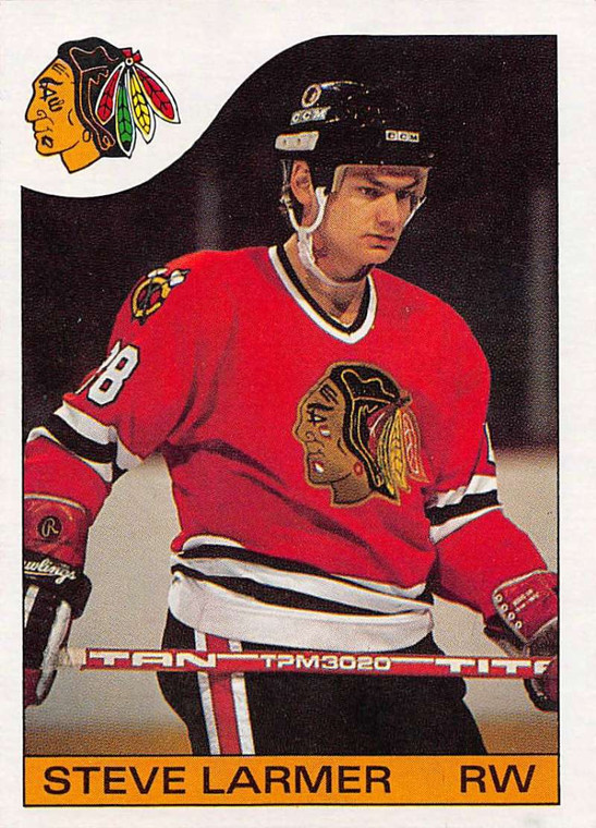 1985-86 Topps #132 Steve Larmer VG  