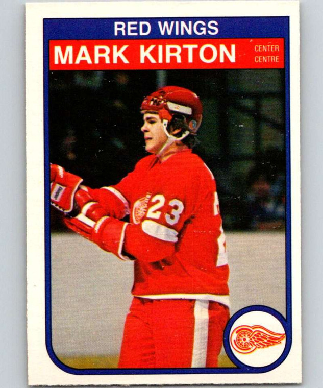 1982-83 O-Pee-Chee #87 Mark Kirton VG Detroit Red Wings 