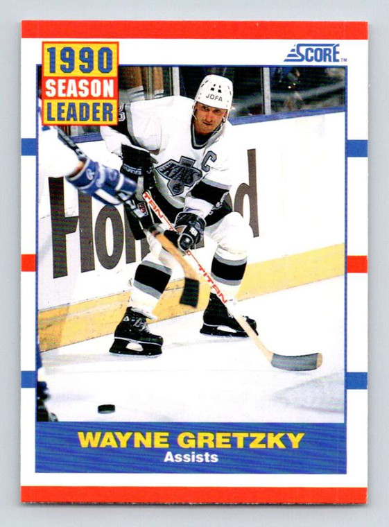 SOLD 186664 1990-91 Score #352 Wayne Gretzky LL VG  Los Angeles Kings 