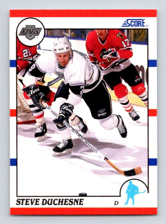 1990-91 Score #26 Steve Duchesne VG  Los Angeles Kings 