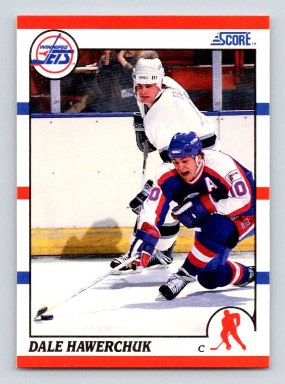 1990-91 Score #50 Dale Hawerchuk VG  Winnipeg Jets 