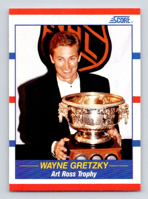 1990-91 Score #361 Wayne Gretzky TR VG  Los Angeles Kings 