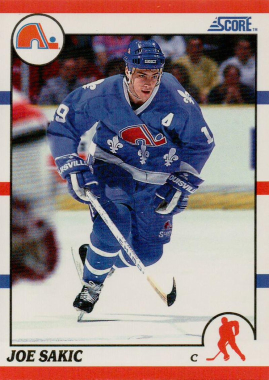 1990-91 Score #8 Joe Sakic VG  Quebec Nordiques 