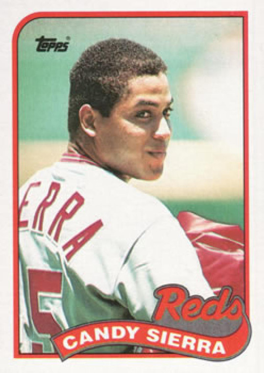 1989 Topps #711 Candy Sierra NM-MT Cincinnati Reds 