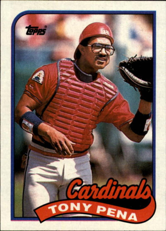 1989 Topps #715 Tony Pena NM-MT St. Louis Cardinals 