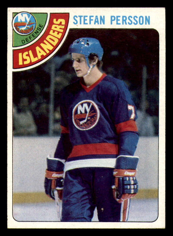 1978-79 Topps #144 Stefan Persson VG RC Rookie New York Islanders 