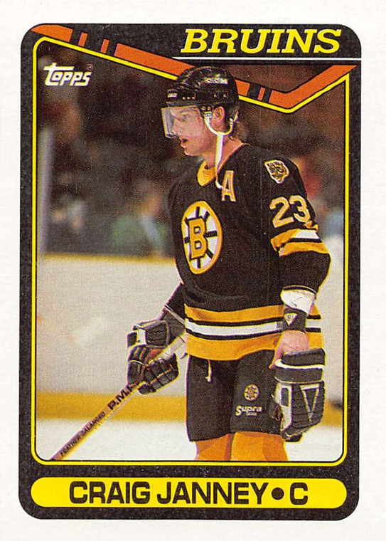 1990-91 Topps #212 Craig Janney VG 