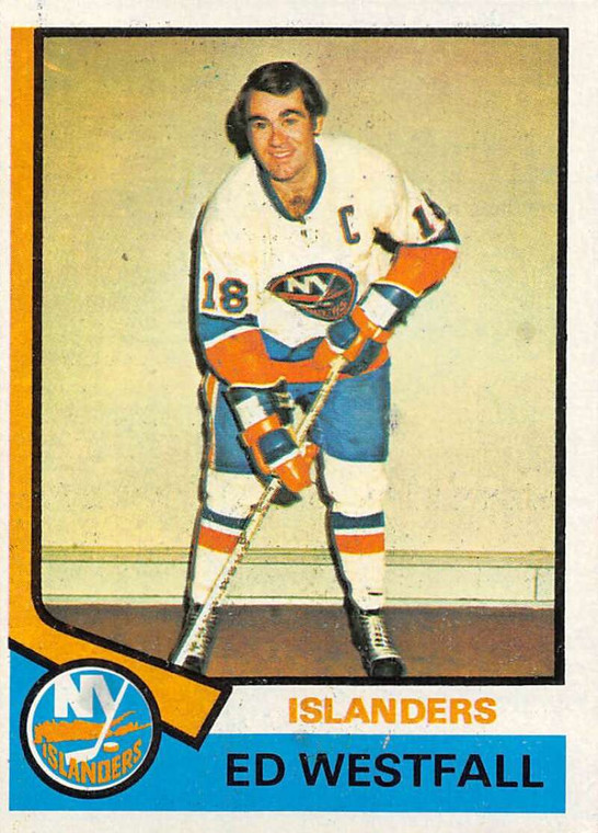 1974-75 Topps #32 Ed Westfall VG  New York Islanders 