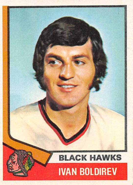 1974-75 Topps #16 Ivan Boldirev VG  Chicago Blackhawks 