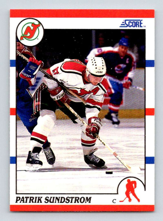1990-91 Score #19 Patrik Sundstrom VG  New Jersey Devils 