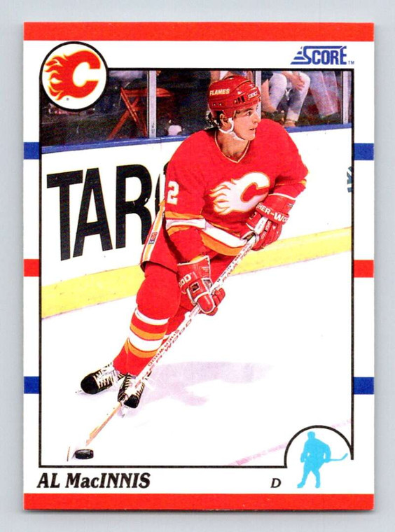 1990-91 Score #5 Al MacInnis VG  Calgary Flames 