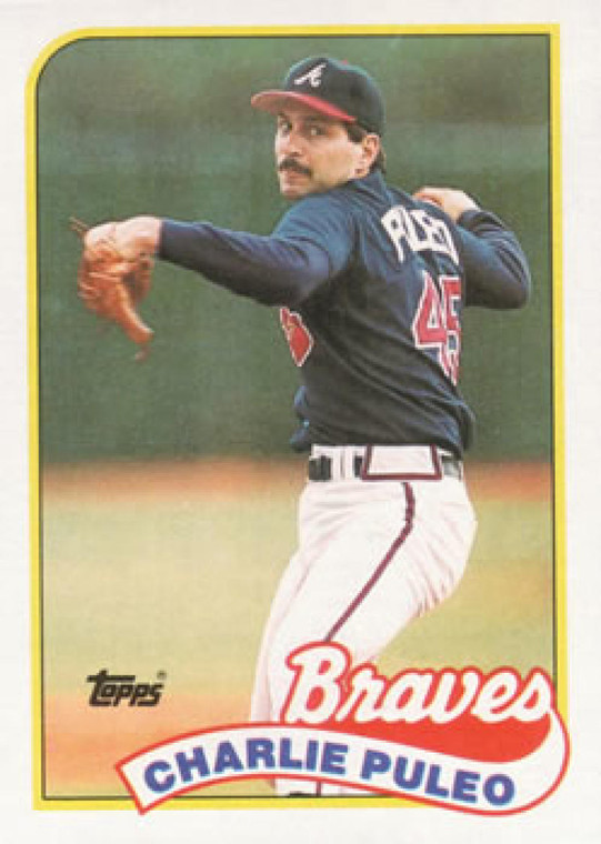 1989 Topps #728 Charlie Puleo NM-MT Atlanta Braves 