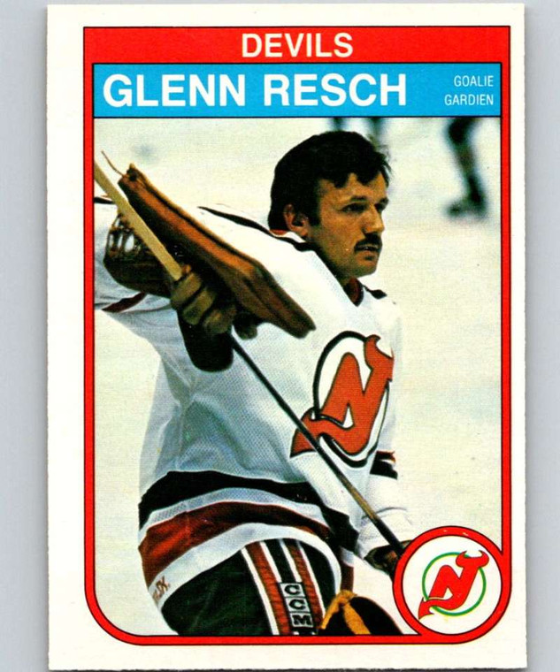 1982-83 O-Pee-Chee #145 Glenn Resch VG New Jersey Devils 