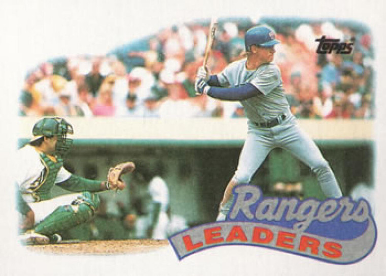 1989 Topps #729 Steve Buechele Texas Rangers TL NM-MT Texas Rangers 
