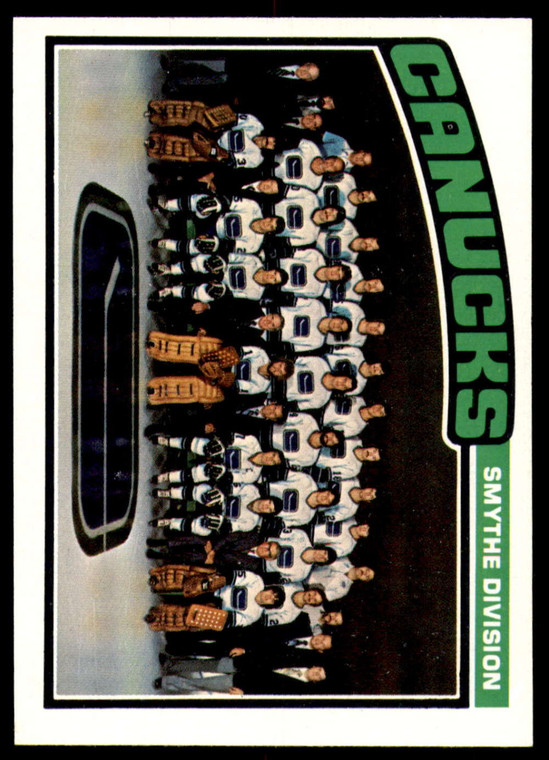 1976-77 Topps #148 Vancouver Canucks CL VG  Vancouver Canucks 