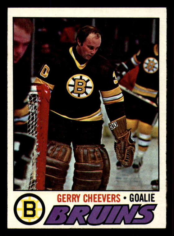 SOLD 185735 1977-78 Topps #260 Gerry Cheevers VG  Boston Bruins 