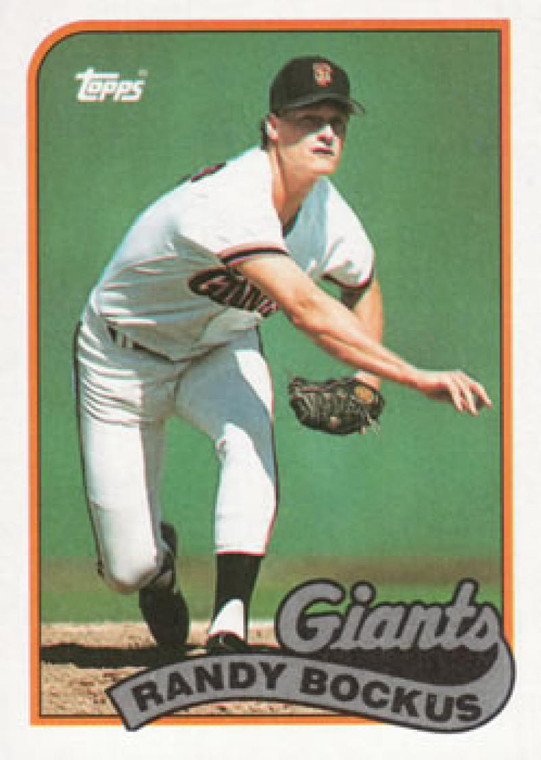 1989 Topps #733 Randy Bockus NM-MT San Francisco Giants 