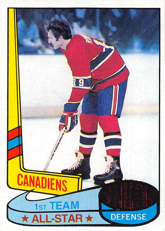 1980-81 Topps #84 Larry Robinson AS VG Montreal Canadiens 