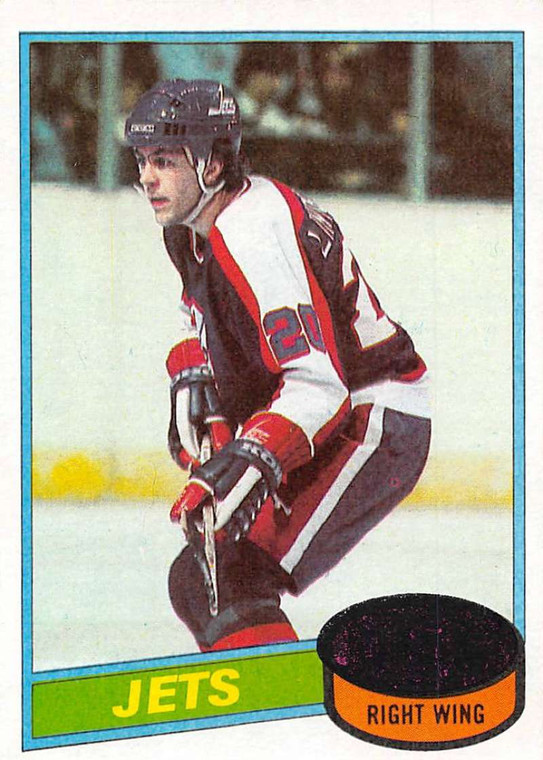 1980-81 Topps #142 Willy Lindstrom VG Winnipeg Jets 