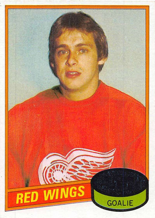 1980-81 Topps #175 Gilles Gilbert VG Detroit Red Wings 