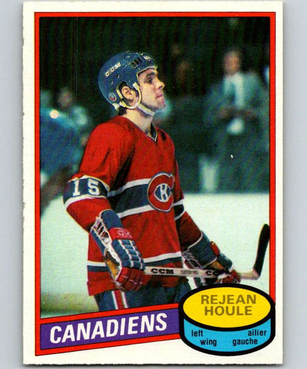 1980-81 O-Pee-Chee #261 Rejean Houle VG Montreal Canadiens 