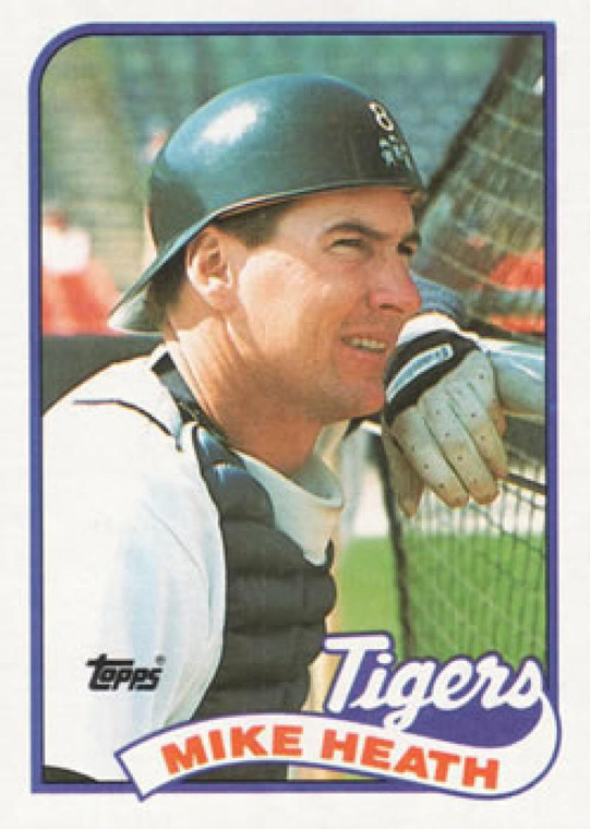 1989 Topps #743 Mike Heath NM-MT Detroit Tigers 