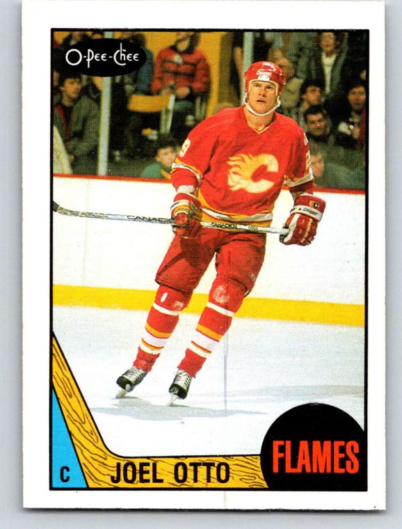 1987-88 O-Pee-Chee #212 Joel Otto VG Calgary Flames 