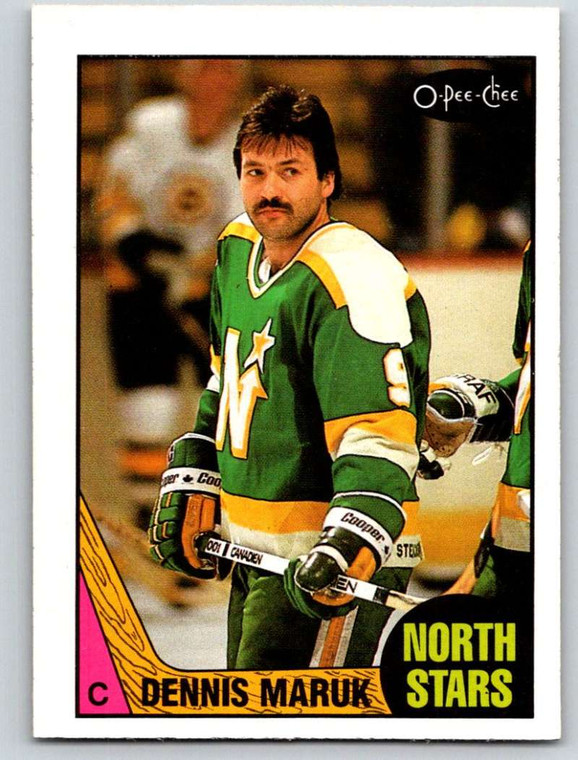 1987-88 O-Pee-Chee #117 Dennis Maruk VG Minnesota North Stars 