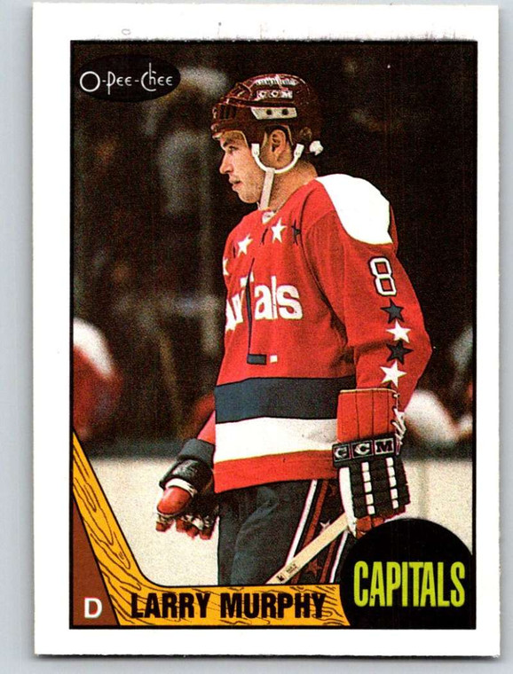 SOLD 183625 1987-88 O-Pee-Chee #133 Larry Murphy VG Washington Capitals 