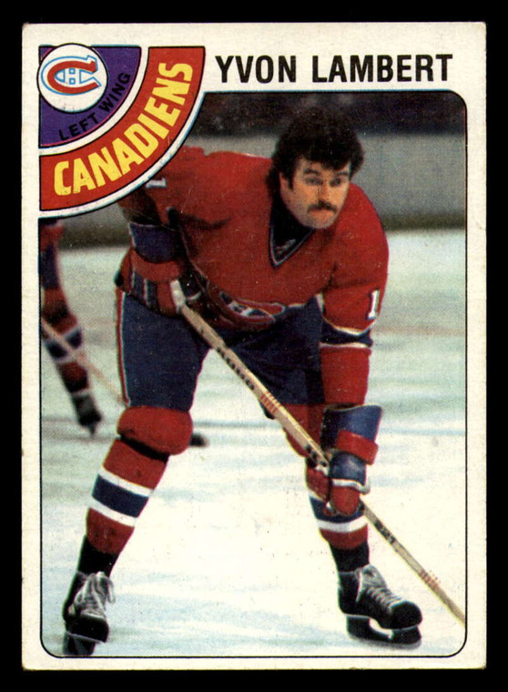 1978-79 Topps #147 Yvon Lambert VG Montreal Canadiens 