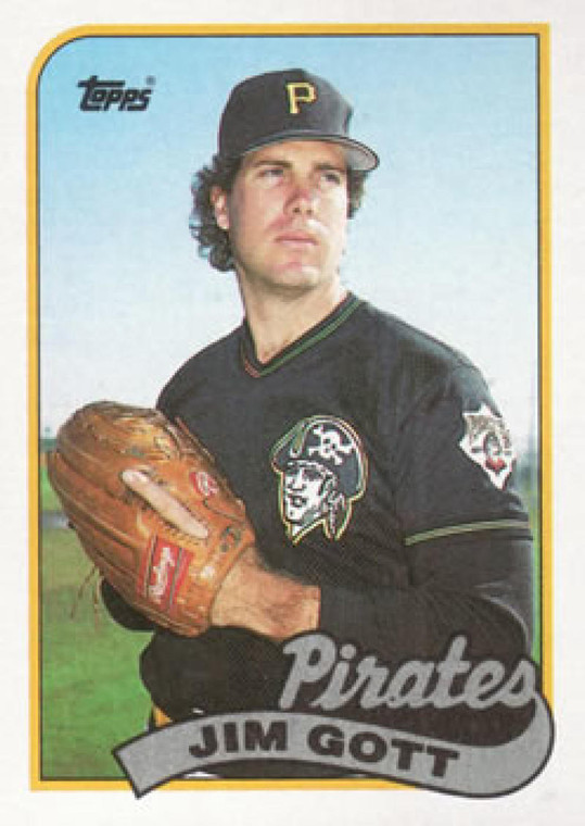 1989 Topps #752 Jim Gott NM-MT Pittsburgh Pirates 