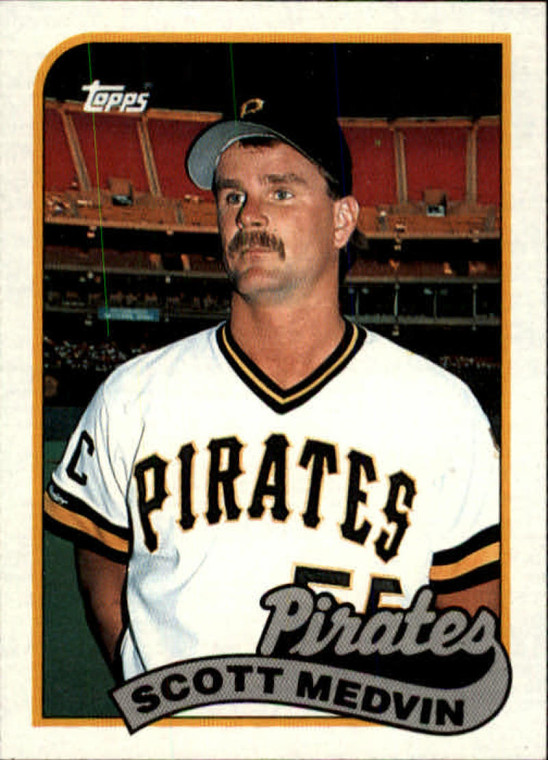 1989 Topps #756 Scott Medvin NM-MT RC Rookie Pittsburgh Pirates 