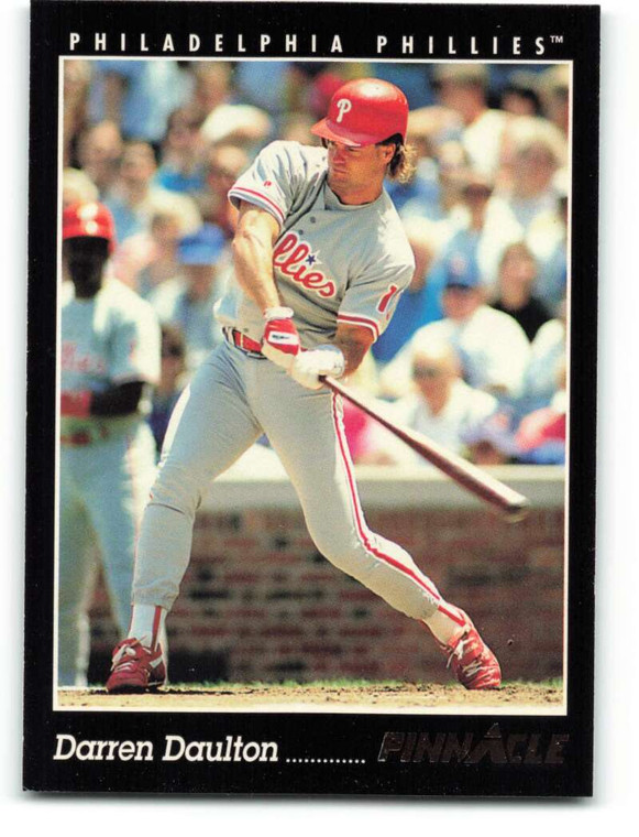 1993 Pinnacle #99 Darren Daulton VG Philadelphia Phillies 