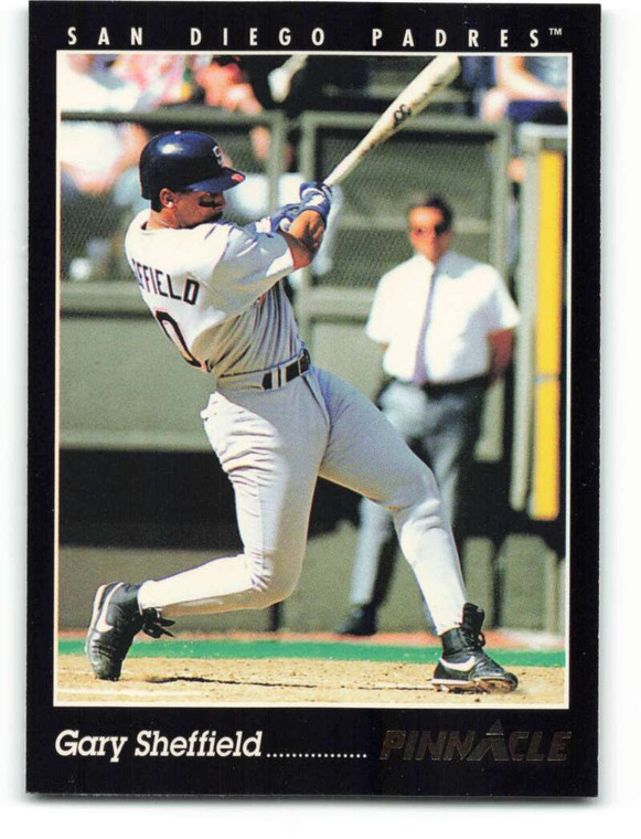 1993 Pinnacle #1 Gary Sheffield VG San Diego Padres 
